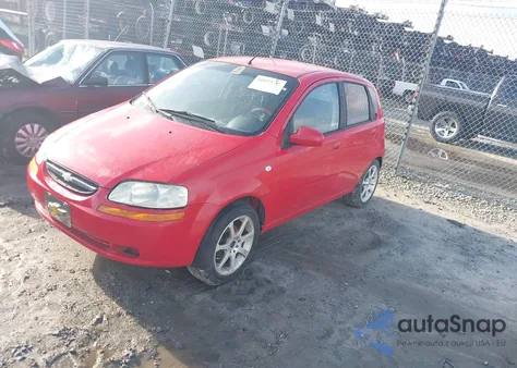 2008 Chevrolet Aveo 5 Special Value из США, поврежденный, VIN KL1TD66618B118856